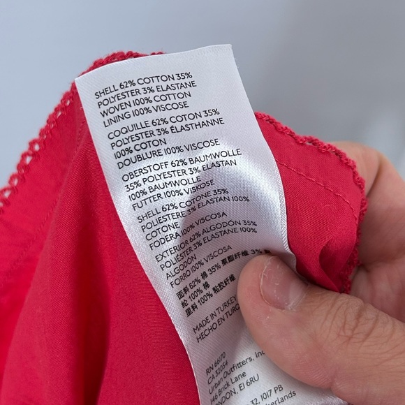 Anthropologie Maeve Puff Sleeved Sweetheart Mini Dress - Picture 4 of 6